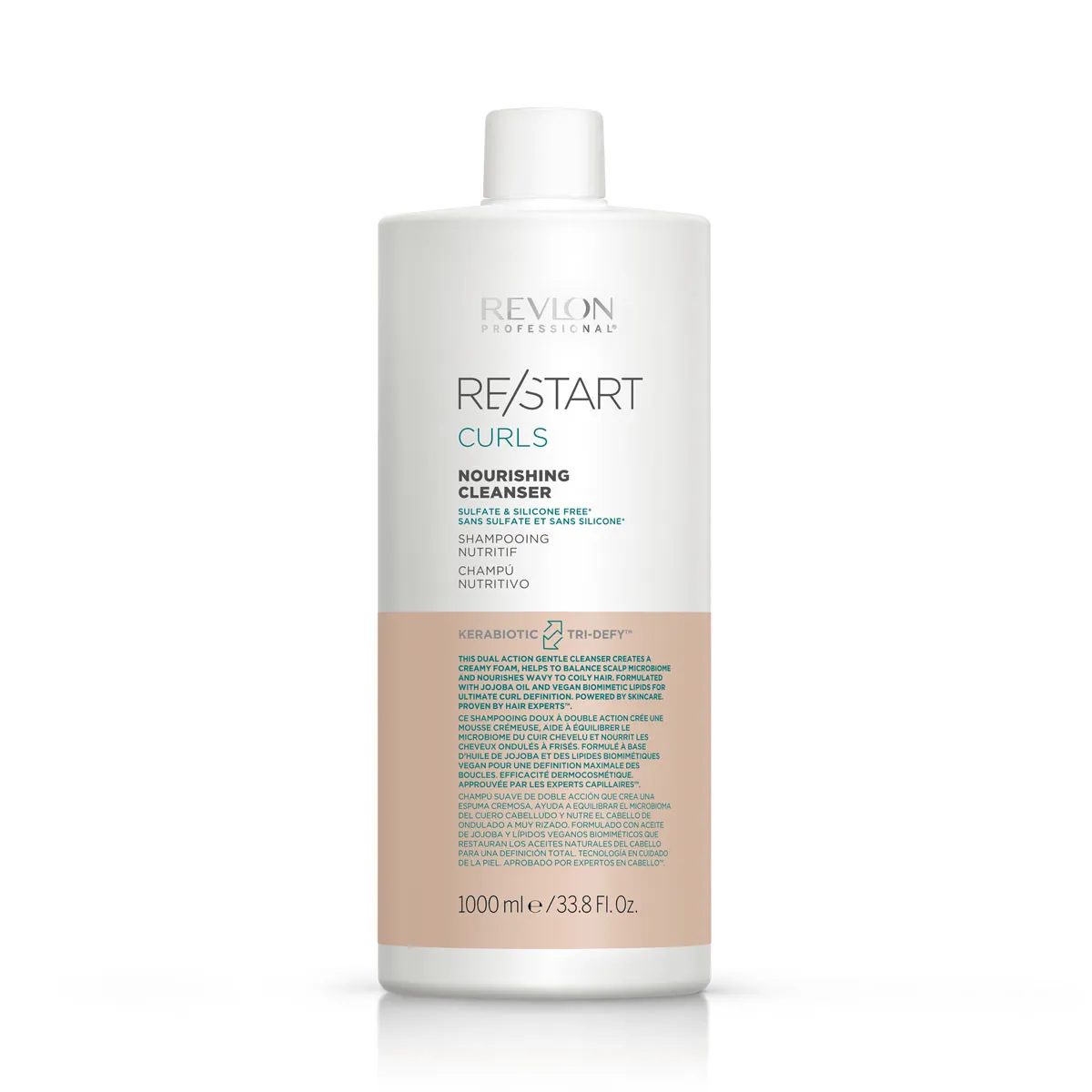 Shampoo Revlon Restart Curls Nourishing Cleanser 1L