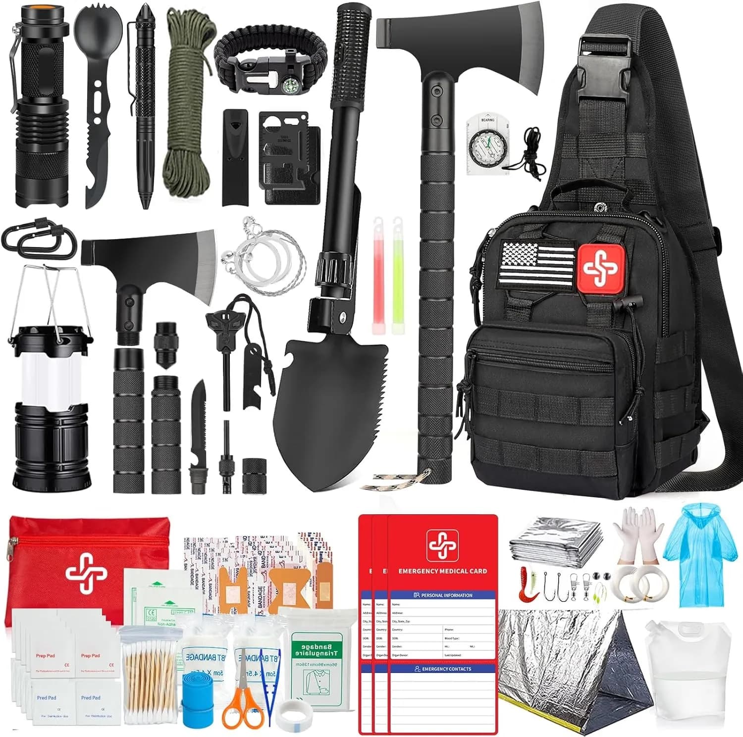 Kit Survival Rikojux Black 262PCS