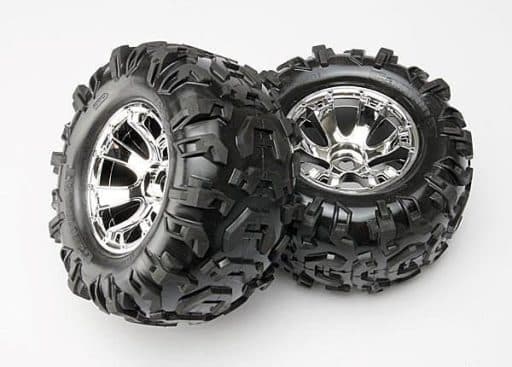Roda Traxxas Geode 17MM 3.8" Chrome/Canyon At 5673