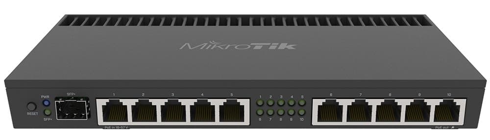 Roteador Mikrotik Rb 4011iGS+RM 10 Portas 10/100/1000Mbps