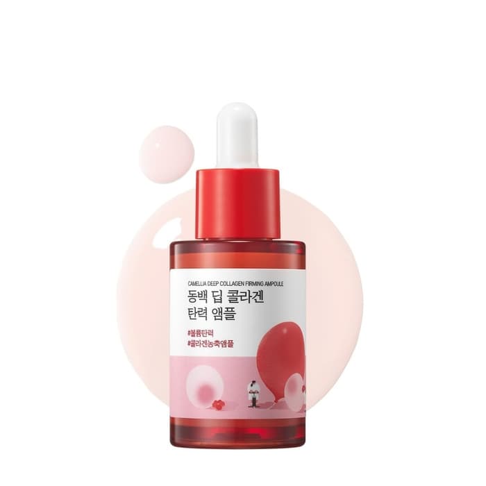 Ampola Firmadora de Colágeno Profundo de Camélia Round Lab 30ml