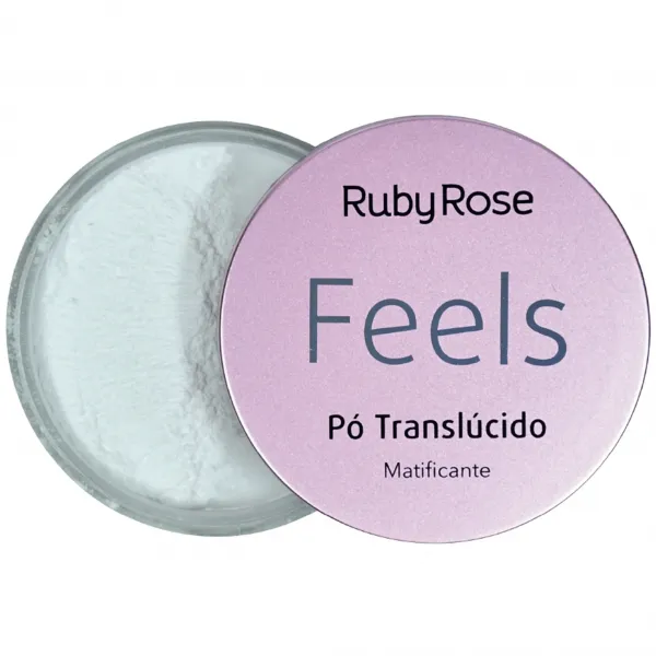 Pó Ruby Rose Feels Translúcido