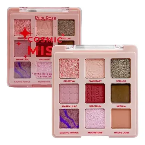 Paleta de Sombras Ruby Rose Cosmic Mist Hb-E2204