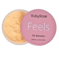 Pó Facial Ruby Rose Feels Banana Hb850 8.5G