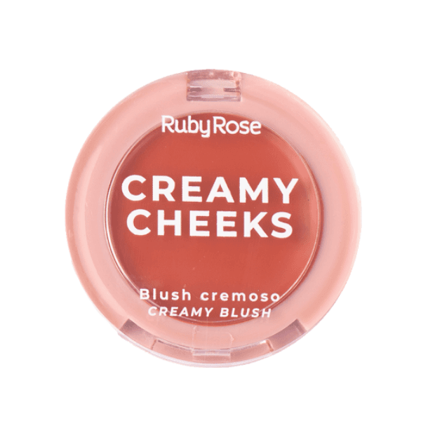 Rubor Em Creme Ruby Rose Creamy Cheeks Linea Rosa Hb-M02