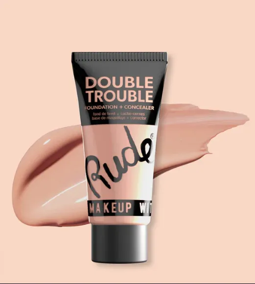 Corretivo Rude Double Trouble Caramelo