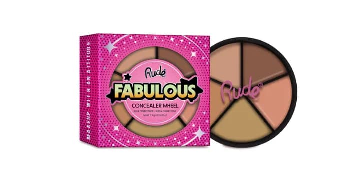 Corretivo Rude Fabulous Concealer Wheel Medium