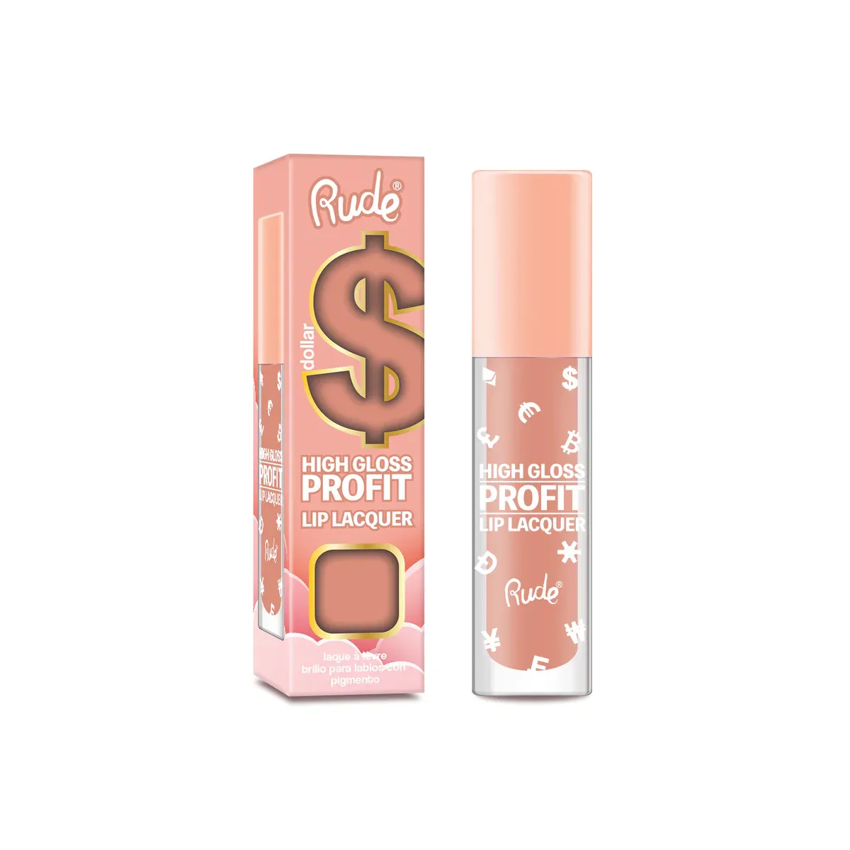 Gloss Labial Rude Profit Lip Lacquer Dollar