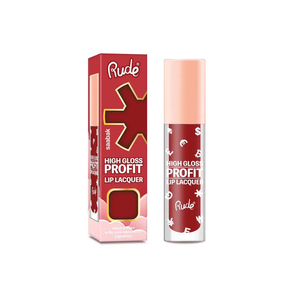 Gloss Labial Rude Profit Lip Lacquer Sabak
