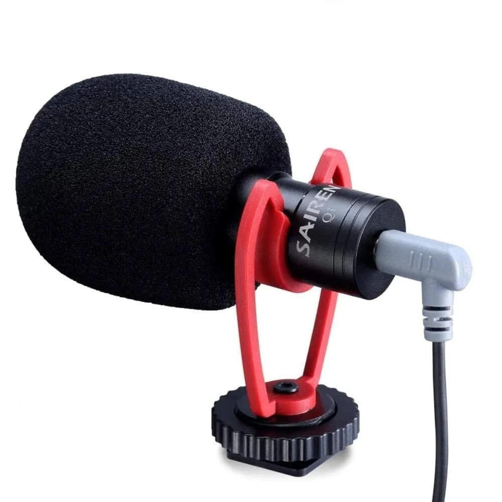 Microfone Direcional Sairén Vm-Q1