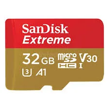 Cartão de Memória Sandisk Micro Sd Extreme 32GB 100MB/S 2X1 Sdsqxaf-032G-GN6AA