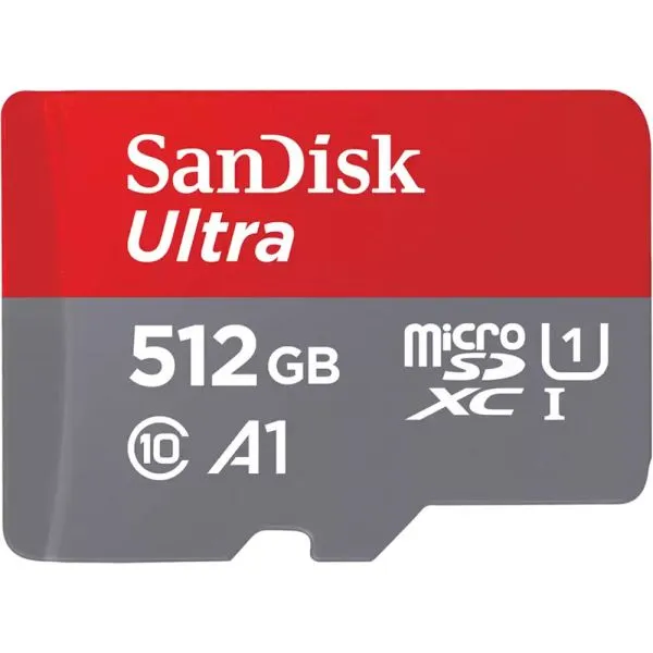 Sandisk Memória Micro Sd Ultra Sdsquac-5120-GN6MA 512 GB