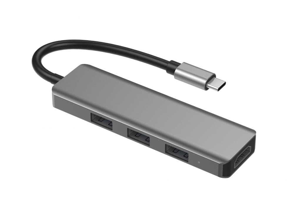 Hub Sate 5 Portas 3.1 Preto