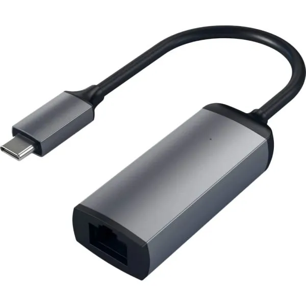 Adaptador Satechi USB-C Ethernet Cinza Espacial