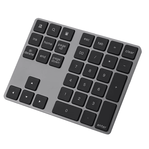 Teclado Satechi Wireless Alumínio St-Xlabkm Cinza Espacial