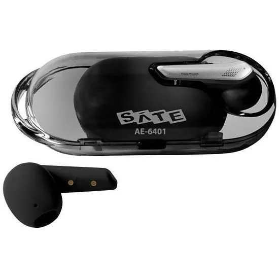 Fones de Ouvido Satellite Ae-6401 Tws Bluetooth Negro