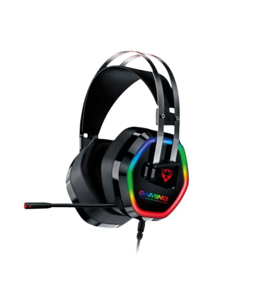 Fones de Ouvido Satellite Ae-305 USB RGB Preto