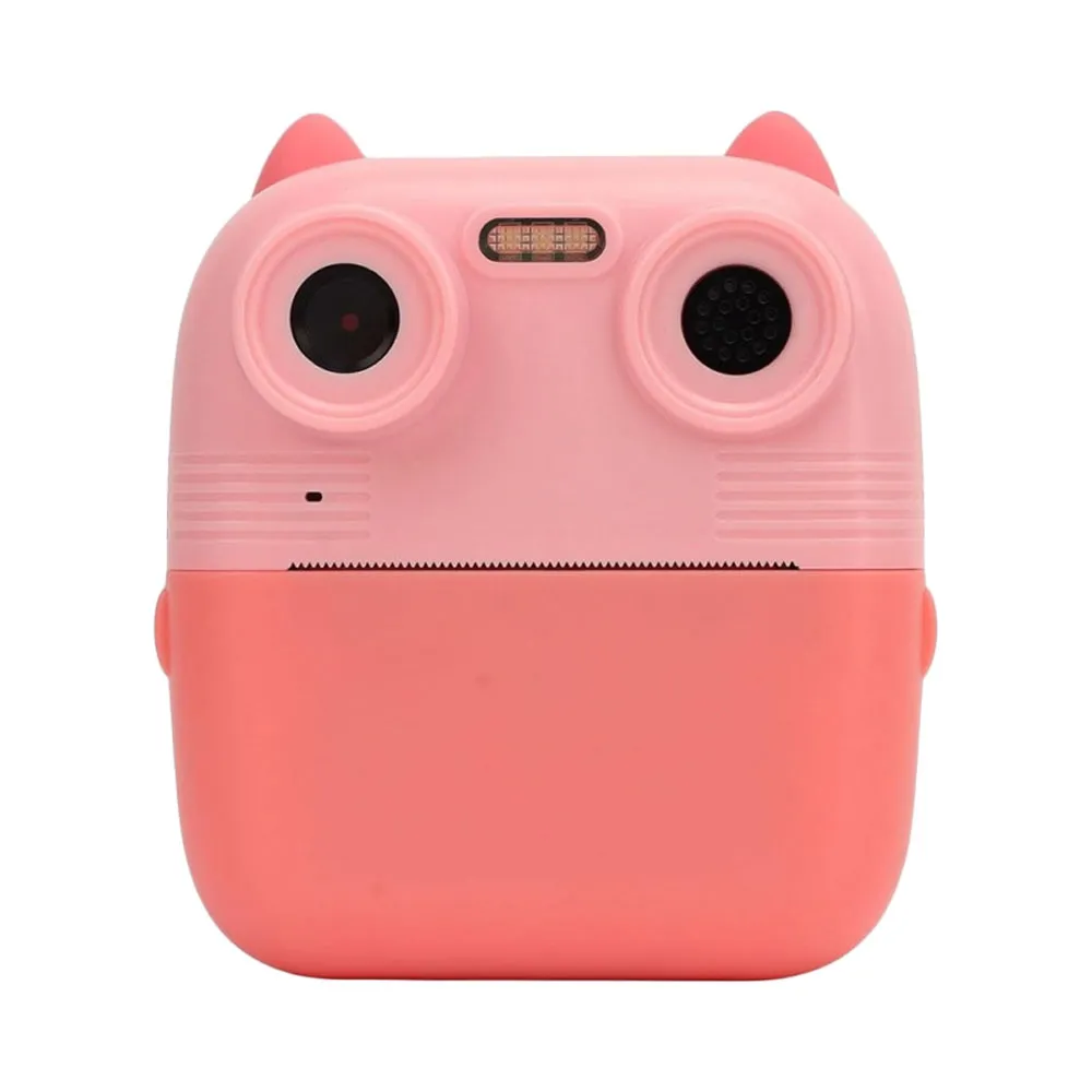 Câmera Digital Infantil Satellite A-Dv916 com Impressora Rosa