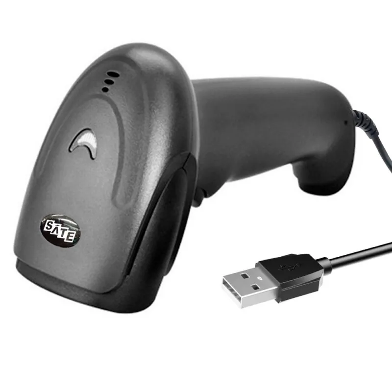 Leitor de Código de Barras Satellite A-Scan01 1D/2D com Cabo USB