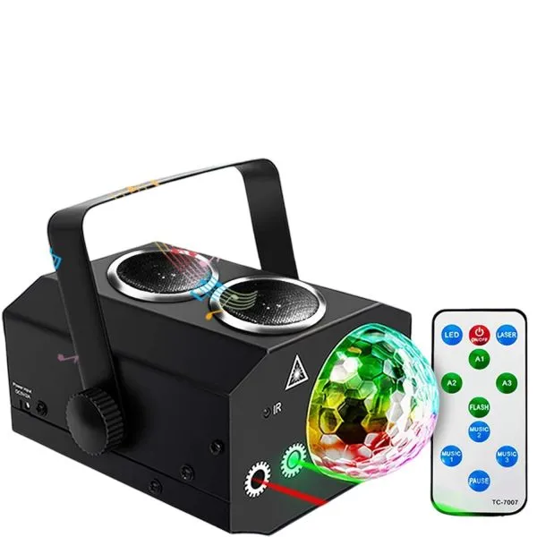 Luz LED Satellite A-Mh013 Magic Ball RGB com Controle