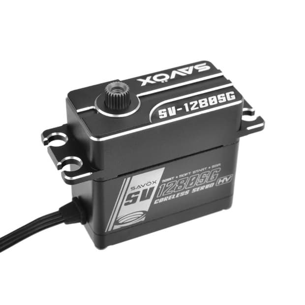 Servo Savox Sv-1280SG Hv Black Edition 8.4V 55KG 0.12S (Coreless)