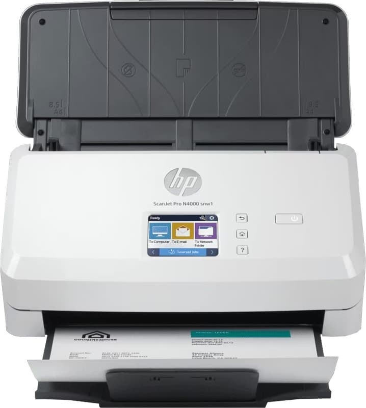 Scanner Hp ScanJet Pro N4000 Snw1 - Bivolt