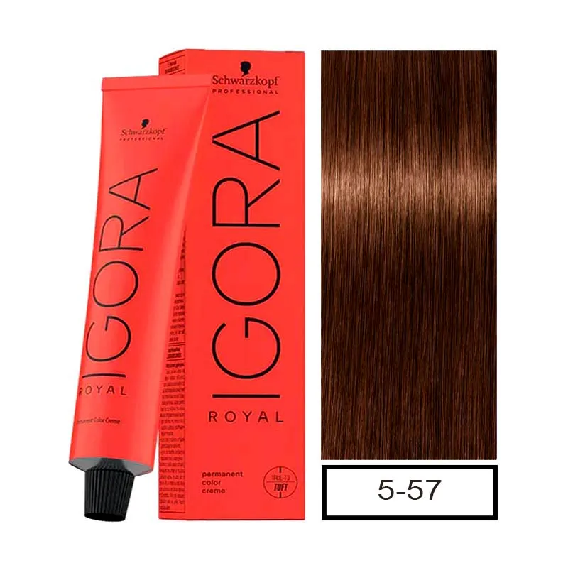 Coloração Schwarzkopf Igora Royal 60ml 5-57