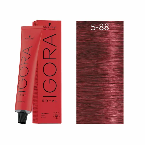 Coloração para Cabelo Schwarzkopf Igora Royal 60ml 5-88