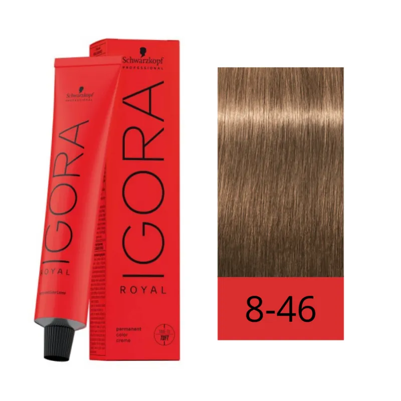 Coloração Schwarzkopf Igora Royal 60ml 8-46