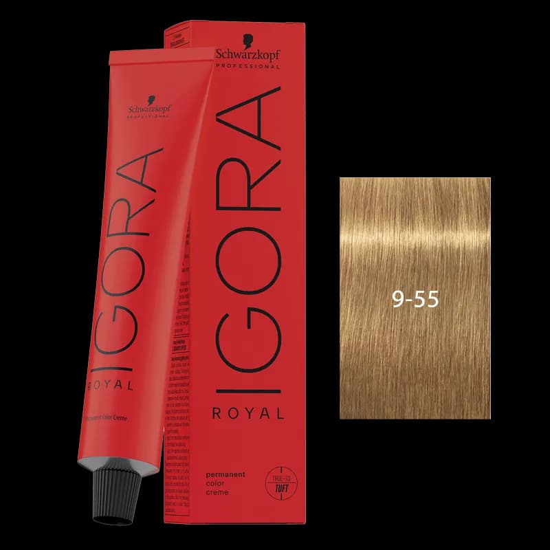 Coloração Schwarzkopf Igora Royal 60ml 9-55