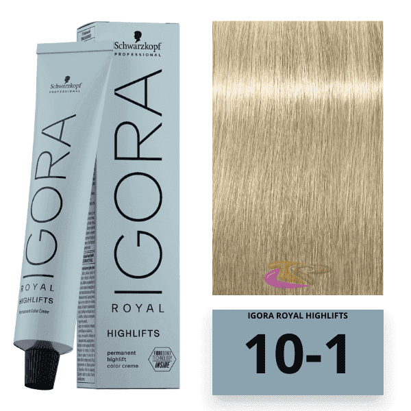 Coloração Schwarzkopf Igora Royal Highlifts 60G 10-1