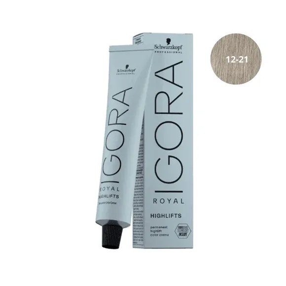 Coloração Schwarzkopf Igora Royal Highlifts 60GR 12-21