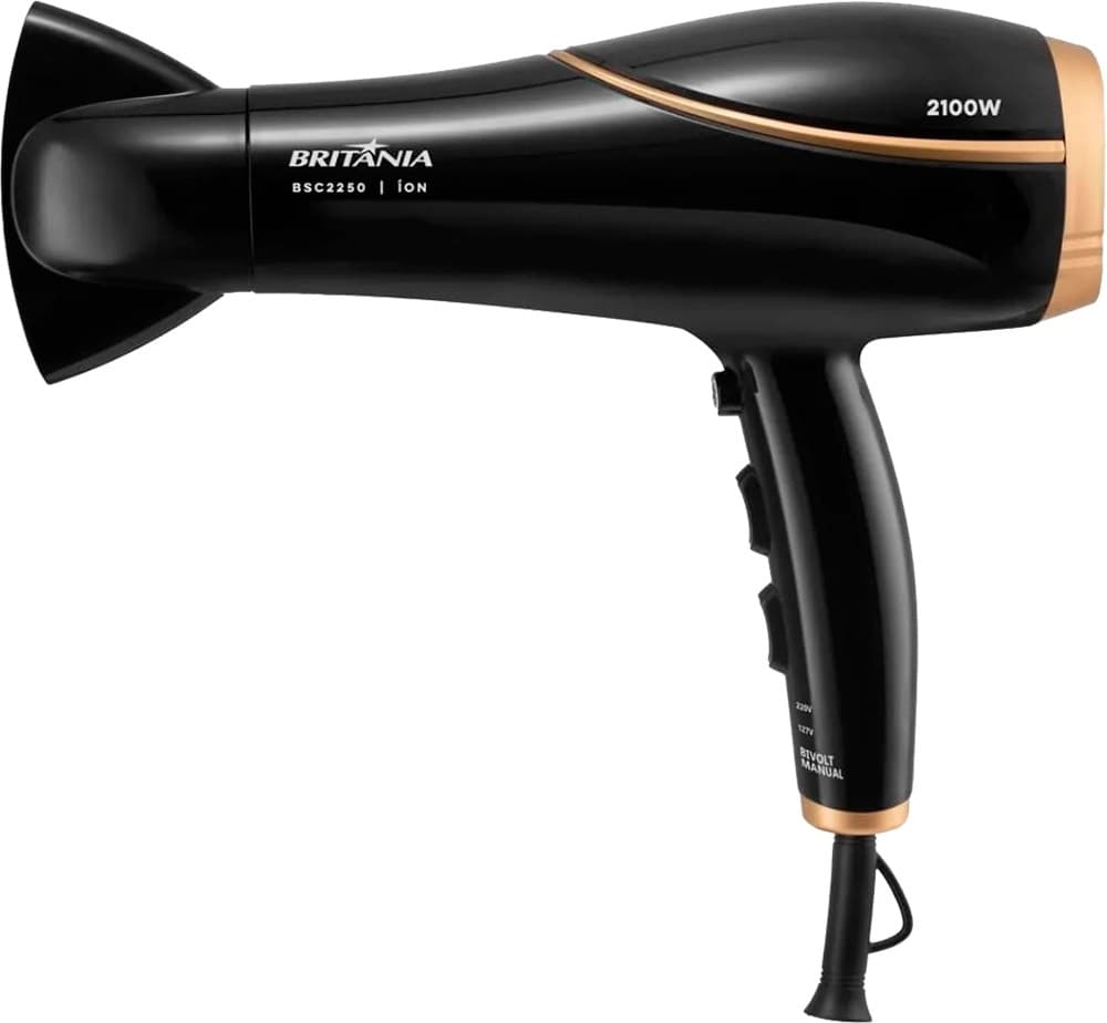 Secador de Cabelo Britania Bsc2250 2100W Bivolt
