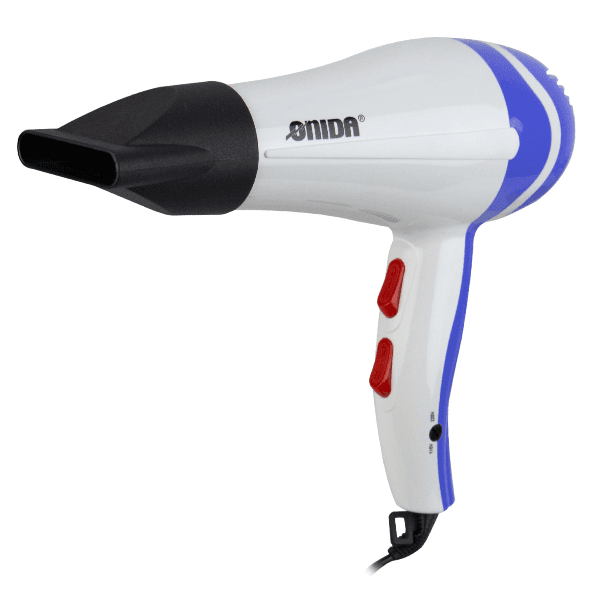 Secador de Cabelo Onida On-061 3 Temperaturas 2 Velocidades 3200W Bivolt Azul/Branco
