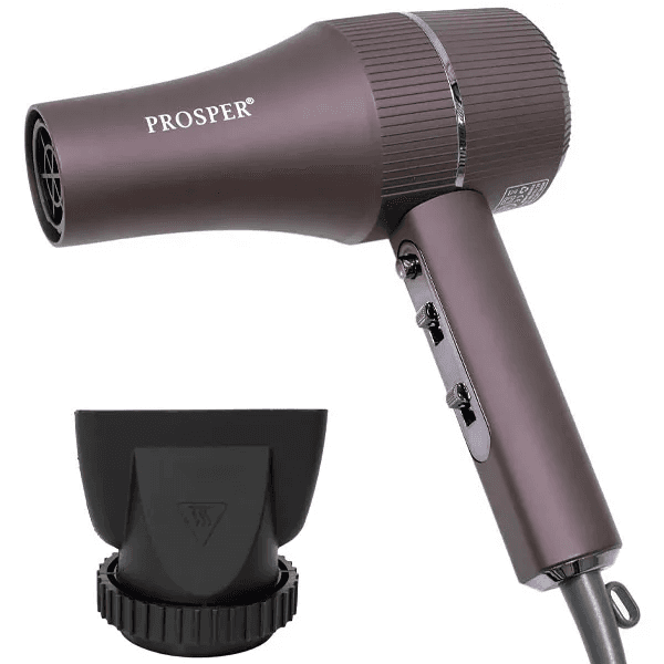 Secador de Cabelo Prosper P-6900 4800W 3 Temperaturas 2 Velocidades 110V Marrom