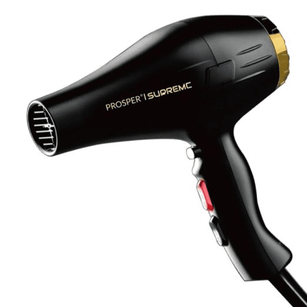 Secador de Cabelo Prosper P-8000 8600W 2 Velocidades 3 Temperaturas 220-240V ~ 50/60Hz Preto