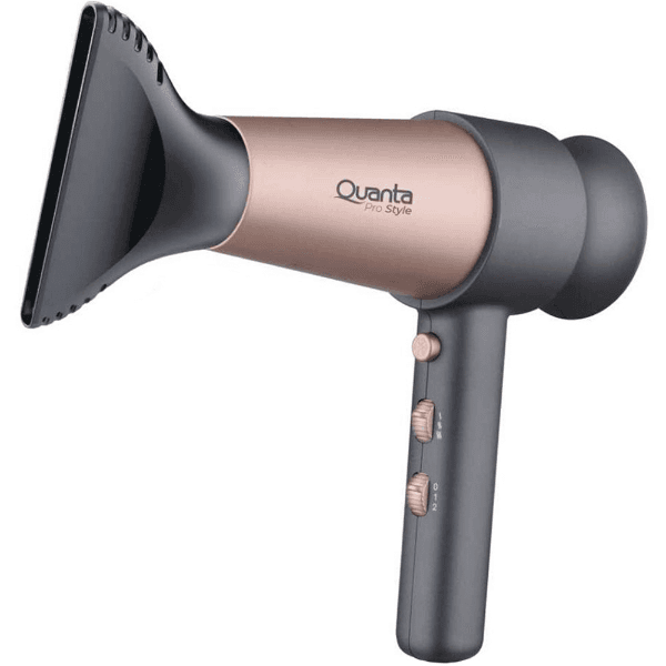 Secador de Cabelo Quanta Qtsps200 3 Temperaturas 2 Velocidades 2000W 220V Rosa/Cinza