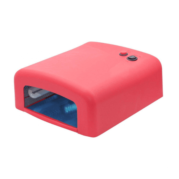 Secador de Unhas Uv Lamp 36W Zh818 Rosa