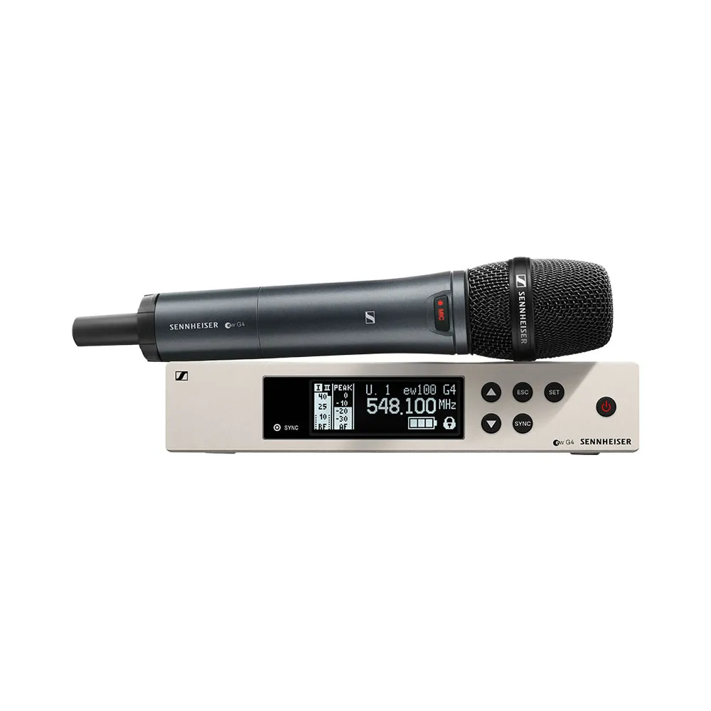 Microfone Sennheiser Ew 100 G4-845-S-G Kit System 509730