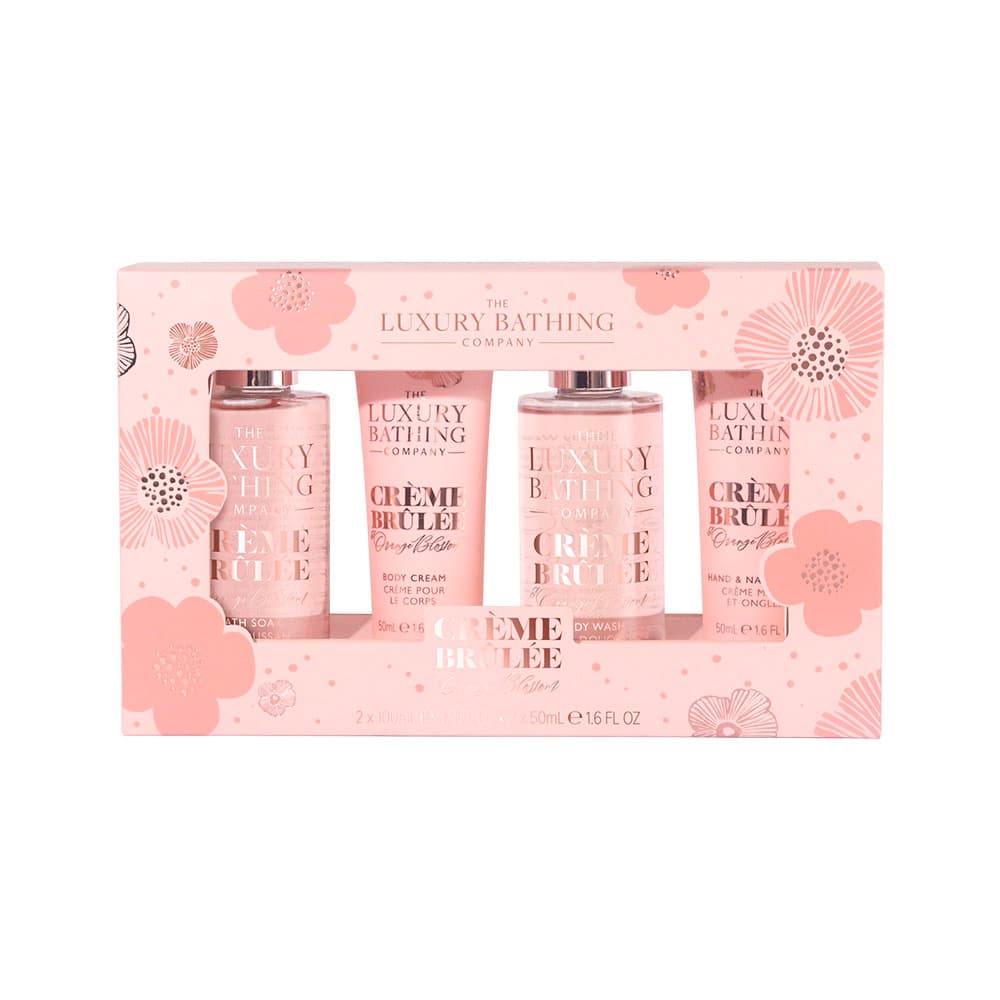 Conjunto de Beleza The Luxury Bathing Company Creme Brulé & Orange Blossom 4 Peças
