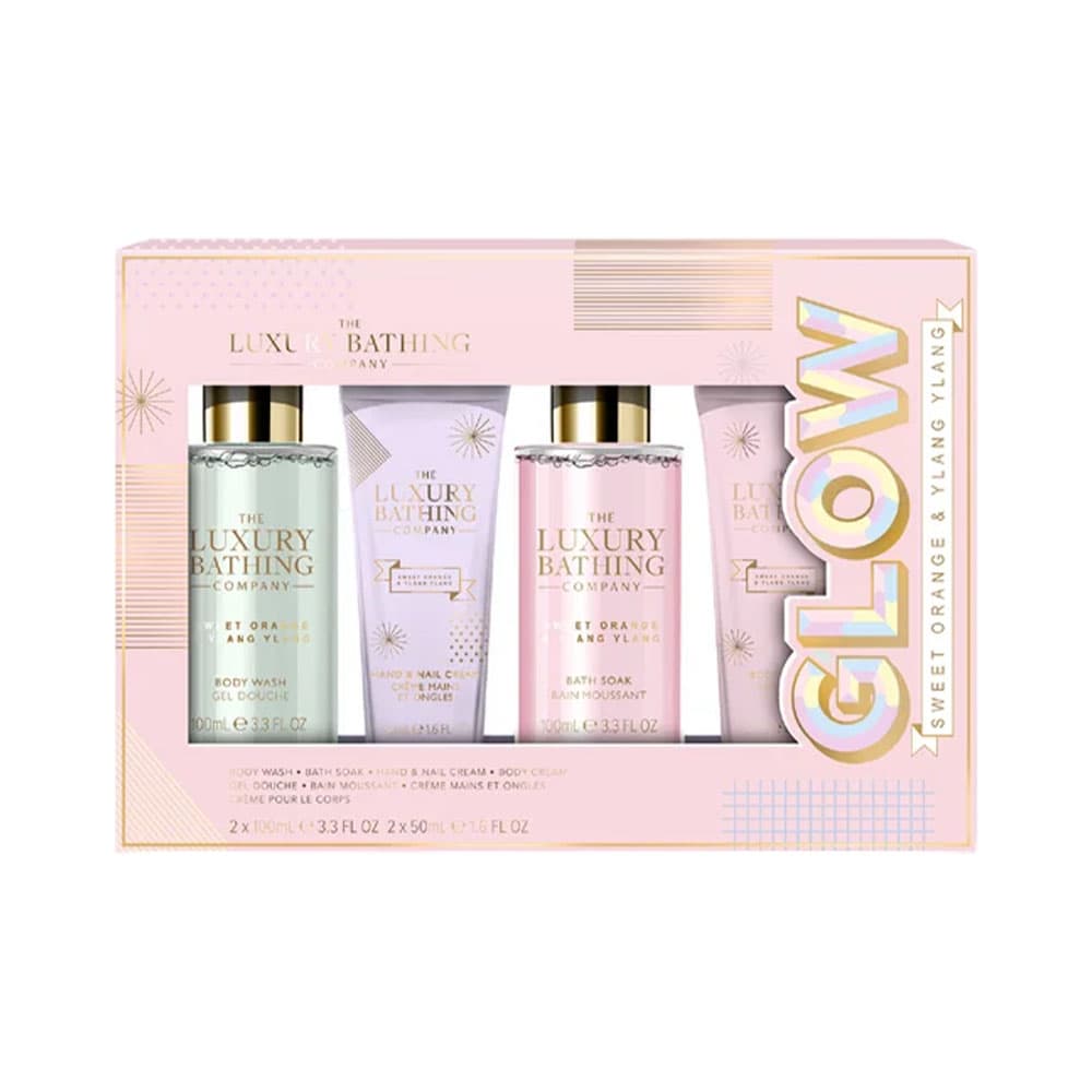 Kit de Banho The Luxury Bathing Glow Sweet Orange & Ylang Ylang 4 Peças