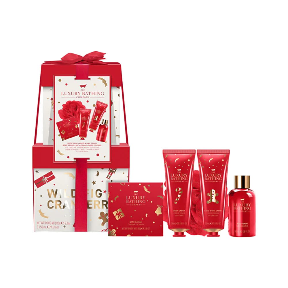Conjunto de Banho The Luxury Bathing Wild Fig & Cranberry 5 Peças