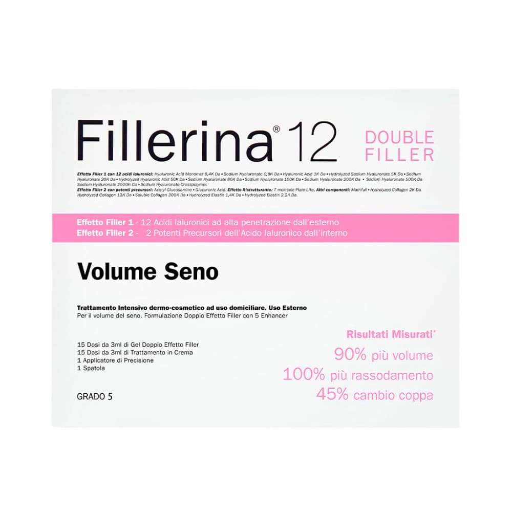 Kit Cosmético Fillerina Breast Volume Double Filler Grade 5 com 2 Peças