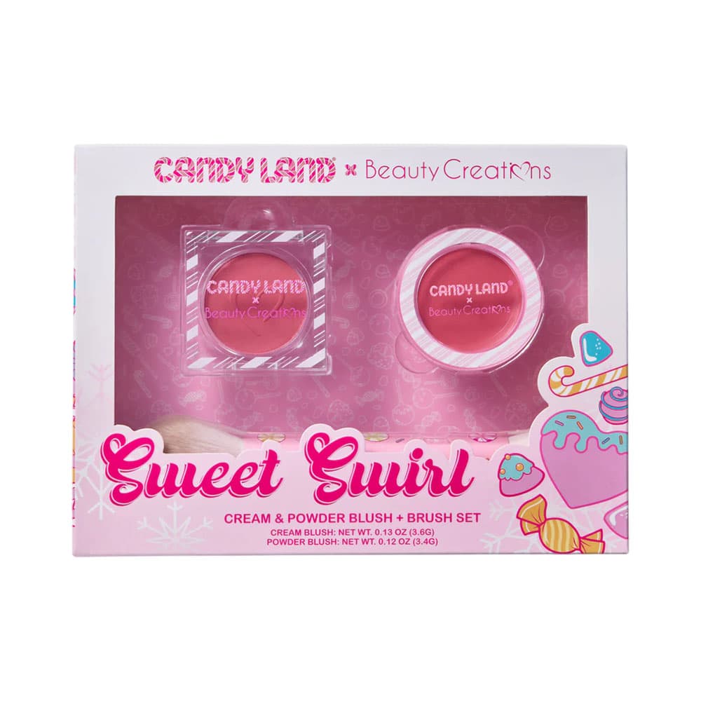 Kit de Cosméticos Beauty Creations Candy Land Sweet Swirl 3 Peças