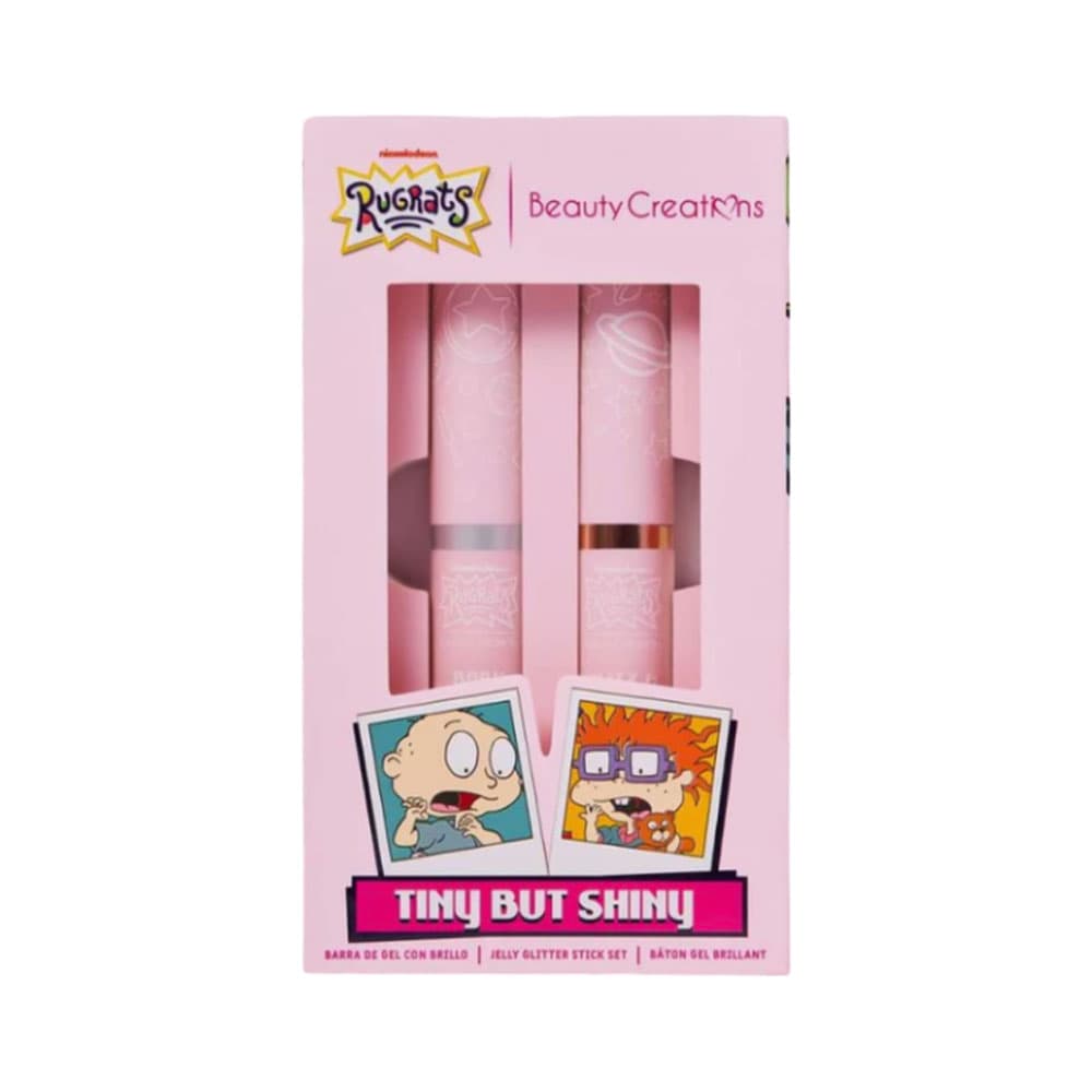 Conjunto de Cosméticos Beauty Creations Rugrats Tiny But Shiny Jelly Glitter Stick 2 Peças