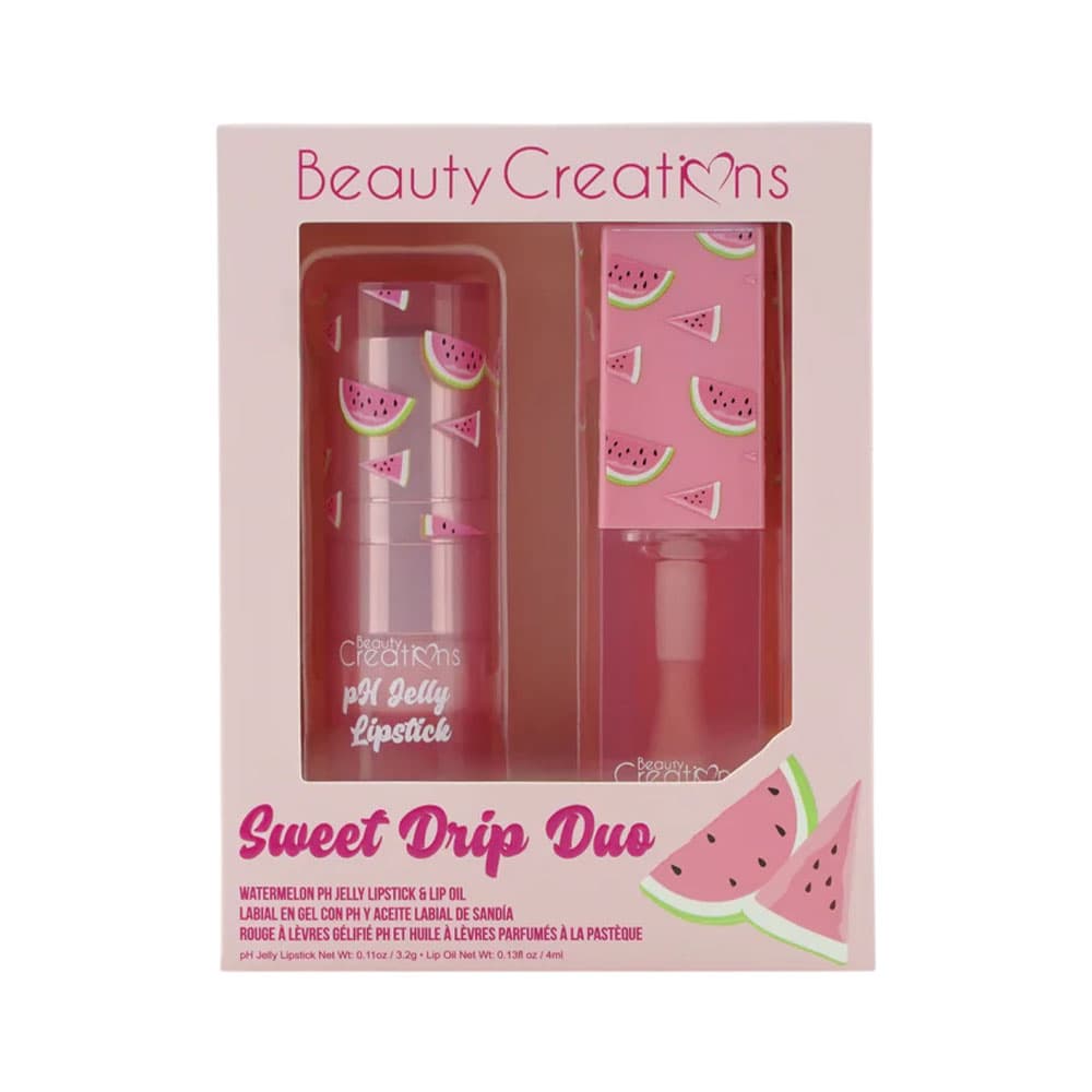 Conjunto de Cosméticos Beauty Creations Sweet Drip Duo Melancia 2 Peças