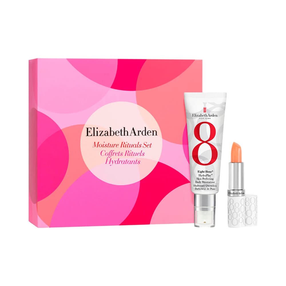 Kit de Cosméticos Elizabeth Eight Hour Moisture Rituals Hydratants 2 Peças