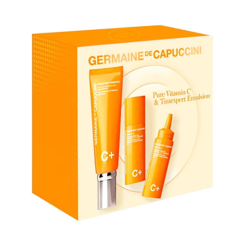 Kit de Cosméticos Germaine de Capuccini Timexpert Radiance C+ Emulsión 3 Peças