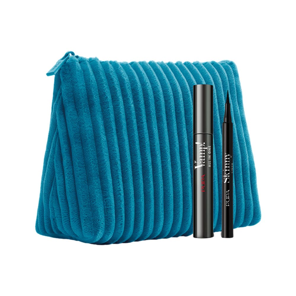 Kit de Cosméticos Pupa Vamp! All In One + Skinny Liner 3 Peças