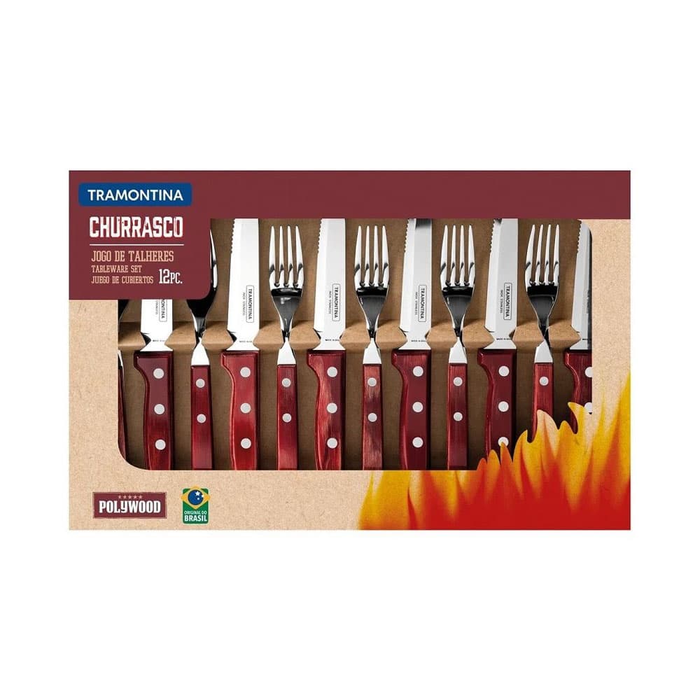 Conjunto de Talheres Tramontina T2198D/766 12 Peças